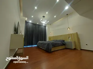  3 شقة مفروشة للايجار ثلاث غرف نوم في العبدلي برج داماك