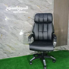  6 كرسي مدير مستورد مميز بالجودة و الشكل جك ايطالي عجال ربر كفالة حقيقيه للشركات الفخمه و المكاتب