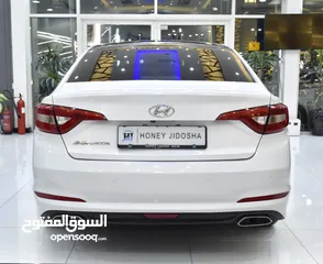  7 Hyundai Sonata ( 2017 Model ) in White Color GCC Specs