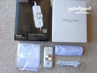  3 جهاز Creative Xmod هو:  معالج صوت خارجي (USB sound processor مدينة الزرقاء