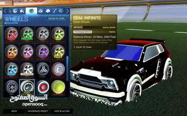  3 حساب روكيت ليق للبيع rocket league