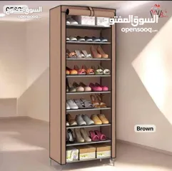  4 خزانة الاحذية المثالية 9 رفوف قوية إصدار جديد