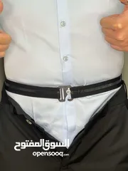  1 حزام قشاط  رجالي  ناعم داخلي مخفي لشد القميص و الرتابه و الاناقه دون الحاجه للبس حزام كلاسيكي