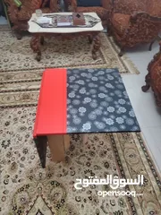  5 طاولة خشب طوي