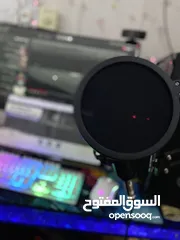  3 مايك pc نضيف وكامل ملحقاتة بوضوع صوت وعزل قوي