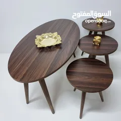  22 طاولات وسط نظام تركي  4 قطع     العرض لفتره محدوده سارع بالطلب