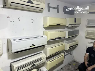  10 مكيفات بحاله الوكاله جديد ومستعمل بسعر منافس