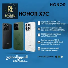  1 honor X7C//256G//ب اقل سعر ب المملكة  كفالة الوكيل الحصري