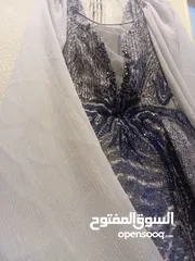  2 فستان سهرة نفاش مرتب وثقيل