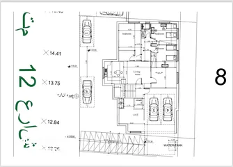  7 قطعة ارض مميزة في بيرين للبيع + ترخيص بناء وتصميم معماري مميز جاهز للتنفيذ