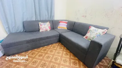  3 L-Shape compact sofa for sale