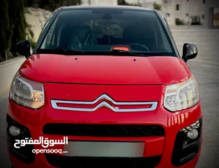  7 ستروين بيكاسو C3 موديل 2016غيار اتومتيك  ماتور 1600بنزين اصل برايفت فل اضافات فتحة سقف  بنوراما شرك