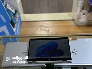  4 أتش بي ينطوي 360د بشاشه لمش كور7 رام16ج هارد SSD 256 كيبورد مضيء بضمان شهر