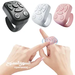  2 خاتم بلوتوث تحكم كامل بتقليب صفحات موبايل و فديو و صور و يوتيوب و تكتك و سوتش تصوير عن بعد 10 متر دو