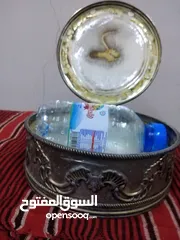  5 مكبه قديمه منقوشه وثقيله 