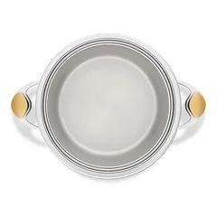  3 كسرولة سعة 4.0 لتر, قطر 24 سم (Z-2440)   انية - طنجرة - إناء - وعاء - طناجر- أواني - طاسة
