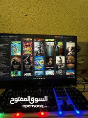  24 حساب ستيم يحتوي 8971 لعبة وافضل الالعاب منها gta و horizons call of duty والسعر قابل التفاوض
