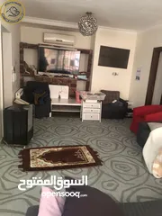  10 شقة أرضية مفروشة فاخرة للبيع في خلدا 200م مع حديقة وترسات 200م تشطيب سوبر ديلوكس