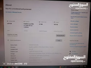  3 كمبيوتر hp شبه جديد  للبيع مستعجل بسبب الضروف وشكرا  وسريع ولا يوجد ولا اي مشكله بجهاز شبه جديد افحص