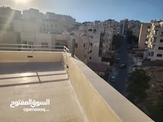 6 شقة أخير مع روف مساحة 195 م + 90 م ترسات- ضاحية الرشيد