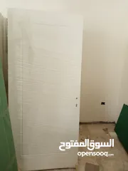  8 Turkish made lacquered cardboard room doors and toilet doors