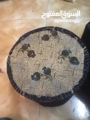 7 طقم طربيزات لفرش عربي
