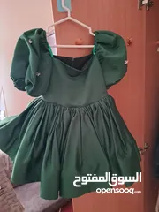  2 فستان بناتي شبه جديد