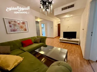  9 شقة غرفتين نوم مفروشة فرش فاخر - two bedroms furnished apartment for rent