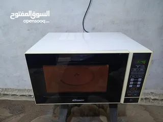  3 ميكرويف سونا 40لتر مع نظام شواي داخليه للتحمير شبه وكاله قابل للتفاوض يوجد توصيل