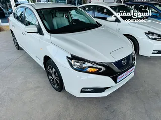  2 نيسان سيلفي كهرباء 2019 ممشى قليل جداً اصلي 30 الف كيلو ل60 الف فحص كامل اتوسكور A فحص البطاريه 100