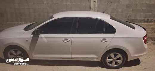  1 سكودا رابيد 2014