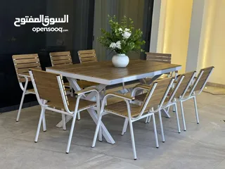  25 اطقم خارجية وطاولات وكراسي خارجية مودرن