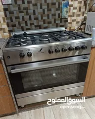  1 غاز مع فرن سيفتي ماكس بحال الوكالة
