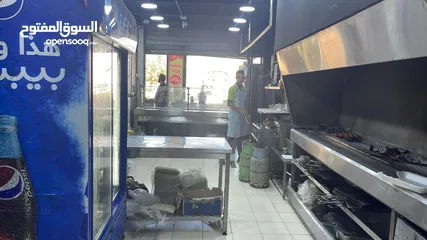  13 مطعم شعبي وتواصي زررب ومناسف متميز بموقع استراتيجي بقلب شفابدران