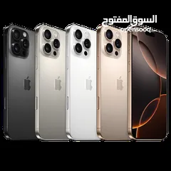  2 IPHONE 16 PRO ( 256GB ) NEW /// ايفون 16 برو ذاكرة 256 الجديد جهاز