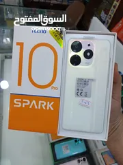  4 مستعمل ايام Spark 10 pro رام 16 جيجا 256 متوفر توصيل أغراضة الأصلية والكرتونه