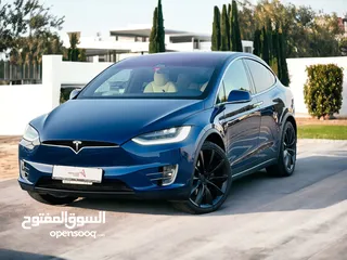  1 AED 3600 PM  TESLA MODEL X 2020  UNDER WARRANTY  GCC  FIRST OWNER  Full Service History