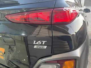  16 هيونداي كونا 2019 فل مسكر حقيقي 4WD مع فتحة سقف.. اعلى فئة