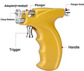  4 جهاز ثقب الأذن والأنف Ear and nose piercing device