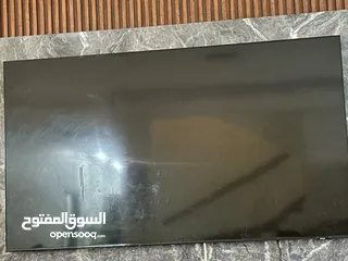  1 تلفزيون سمارت سامسونج 75بوصة شاشة مكسوره