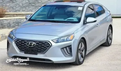  2 بسعر مغري 15700 مجمركه او بدون جمرك للبيع  هيونداي ايونيك فتحه فل كامل ليمتد أعلى صنف 2020