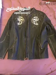  5 Brand Afflication made in USA Jacket Biker Leather Pure And Epic