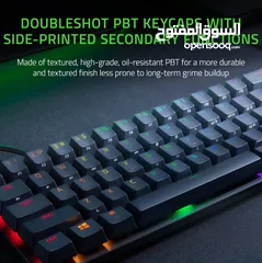  3 Razer Huntsman Mini, 60% Optical Gaming Keyboard (Linear Red Switch), Black