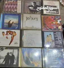  25 اشرطه كاسيت وسيدي واسطوانات وكاترج وريل