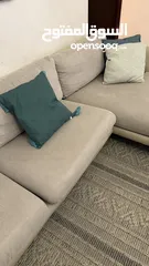  3 كنب مودرن وأنيق لون بيج للبيع