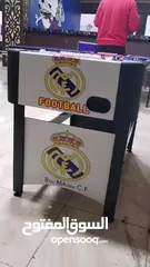  5 بيبي فوت لعبة الفيشة شعار برشلونة وريال مدريد   متوفر خدمة التوصيل لجميع المحافظات