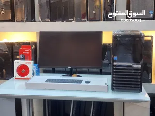  1 اقوي العروض كور I7 جيل الرابع مع شاشات جديده بلكرتونه 22 انش بمواصفات ممتازه