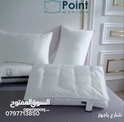 1 مخده وساده مايكروفايبر قطن وحشوه حرير مع دنتيل اقل سعر بالمملكه شامل التوصيل