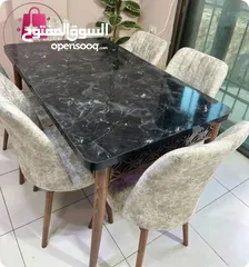  23 طاولات سفرة مع 6 مقاعد