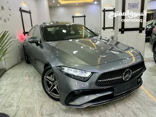  1 مرسيدس CLS350  2023 AMG جمرك جديد وارد المانيا فحص كامل ميلد هايبرد كاملة الأضافات
